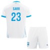 Maillot de Supporter Olympique de Marseille Sarr 23 Domicile 2024-25 Pour Enfant